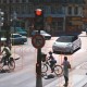 A crosswalk in Paris.