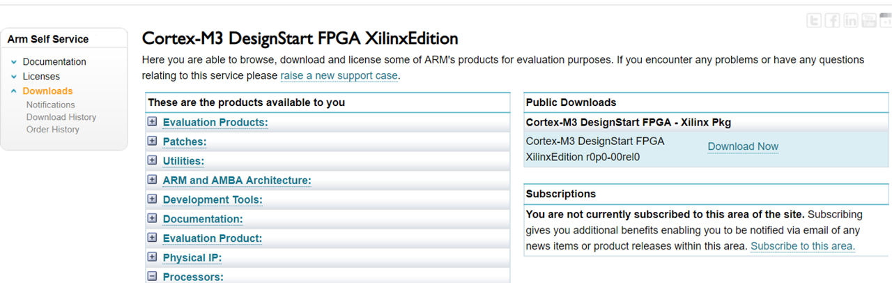 Run ARM Corext M1 or Cortex M3 on Xilinx FPGA