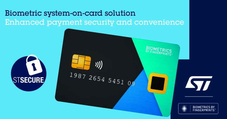 ST Fingerprint Cards biometric payment_IMAGE