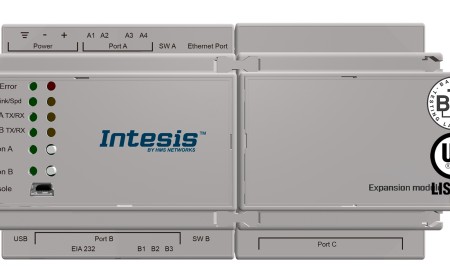 Intesis EtherNetIP BACnet gateway