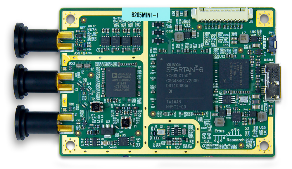 USRP B205-mini-i Software Defined Radio Platform